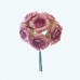 2.5" Diameter Paper Flower 6X12 | Mauve